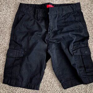 GUESS Black Y2K Style Cargo 100% Cotton Shorts Men's SIZE 30